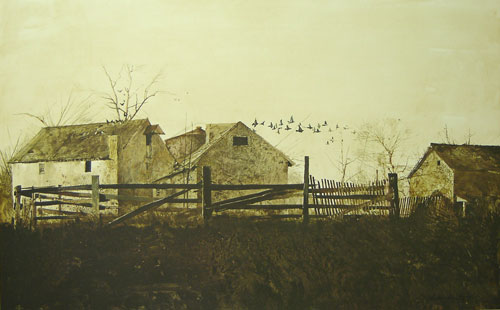 Andrew Wyeth: The Mill